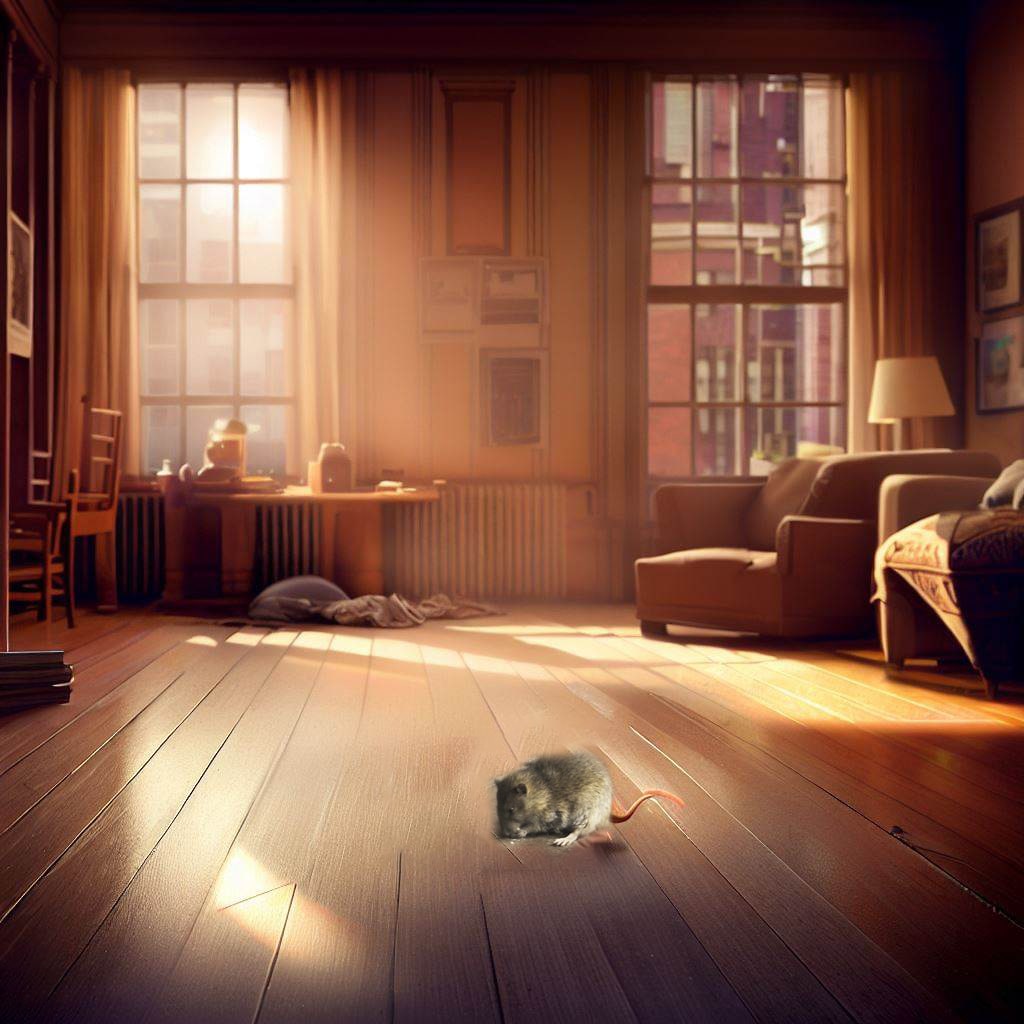 rodent-in-living-room